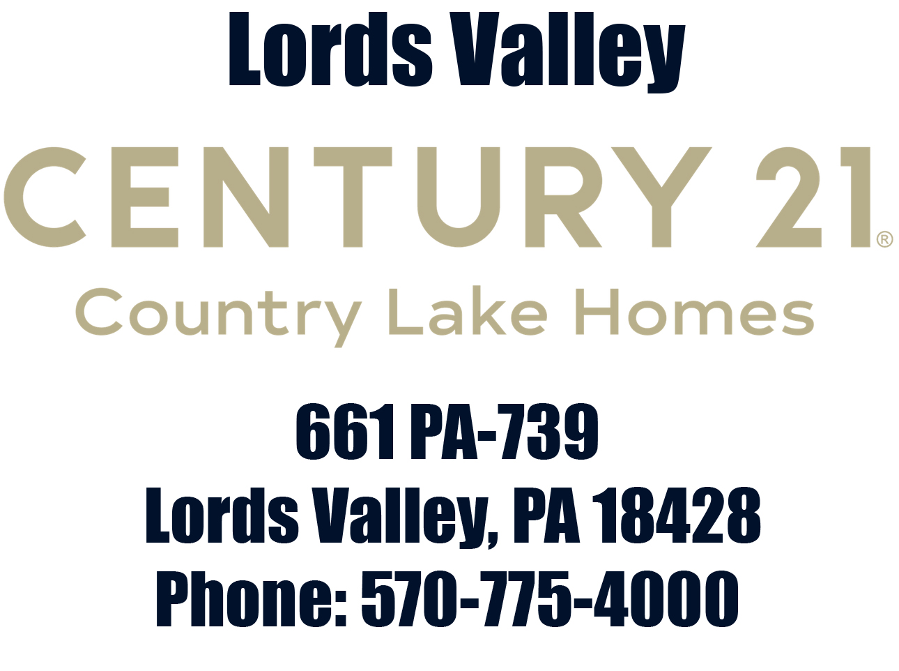 Century 21 Lords Valley PA